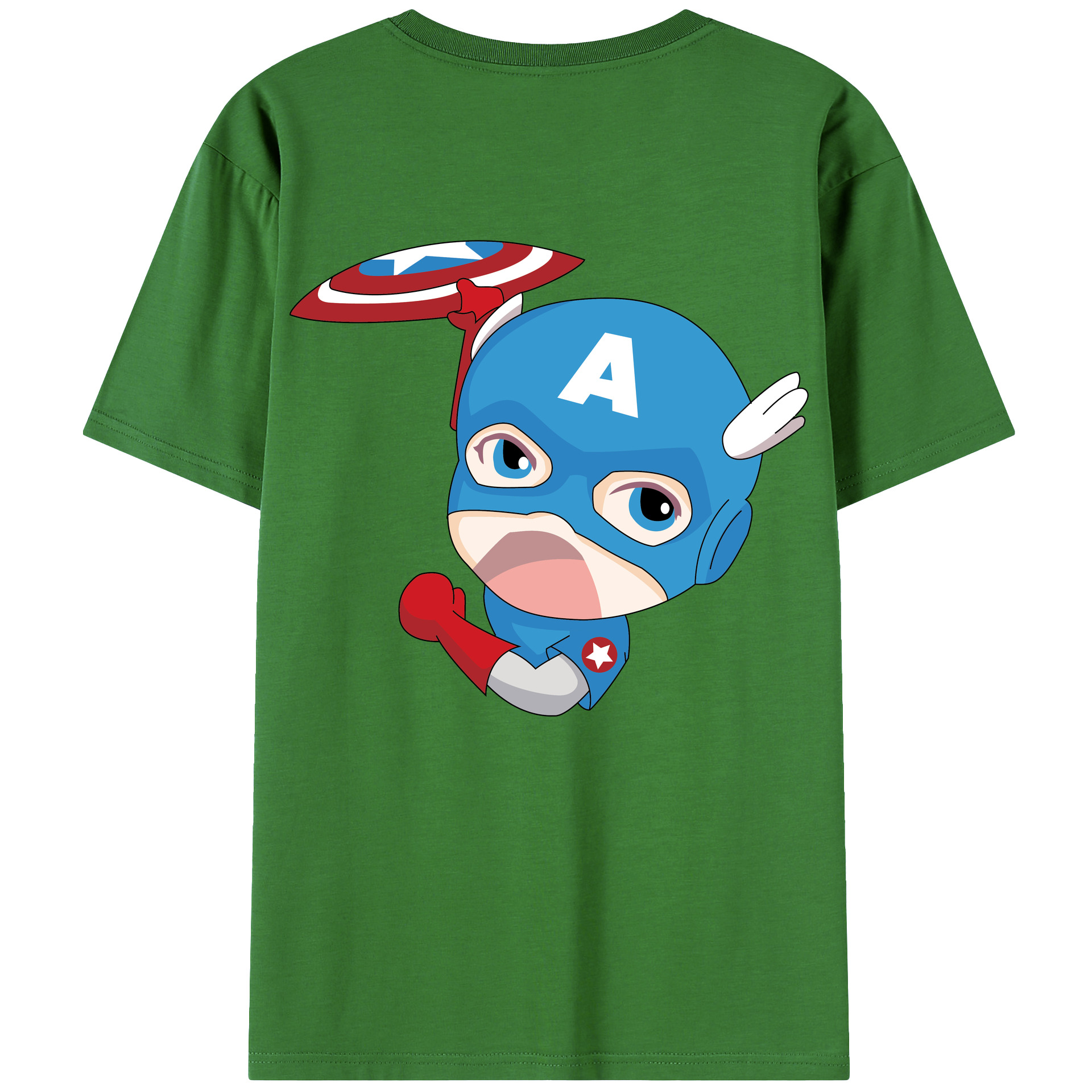 （画像用） アベンジャーズ The Avengers レディース半袖Tシャツ(バックプリント)